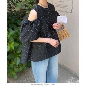 トップス レディース 夏 春 ブラウス 40代...の詳細画像4