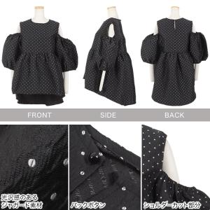 トップス レディース 夏 春 ブラウス 40代...の詳細画像2