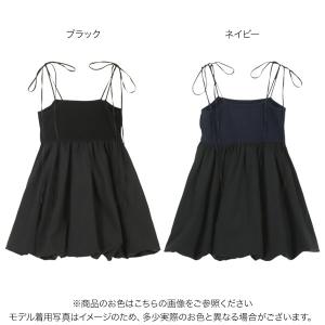 トップス レディース キャミソール ペプラム ...の詳細画像1