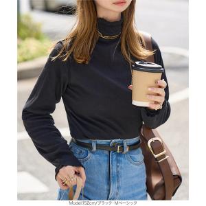 トップス レディース 40代 上品 長袖 メロ...の詳細画像5