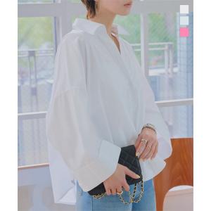 ブラウス シャツ レディース スキッパー フレア...の商品画像