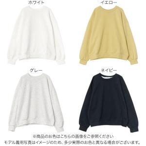 スウェット レディース トップス 長袖 トレー...の詳細画像1