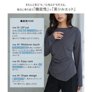 ロンT レディース トップス 長袖 Tシャツ ...の詳細画像4