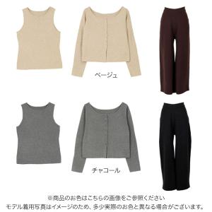 ニット カーディガン 低身長さん レディース ...の詳細画像1