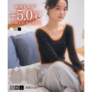 Tシャツ トップス レディース 発熱 インナー ...の商品画像