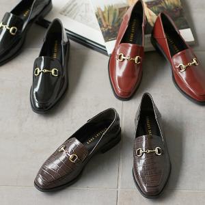 ローファー ビット 秋 レディース 靴 シューズ バブーシュ