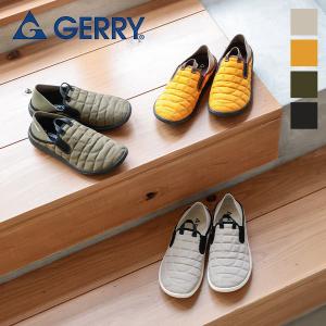 モックシューズ GERRY レディース シューズ スリッポン 軽量 撥水 アウトドア キルティング I2263