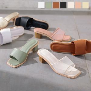 サンダル ミュール レディース シューズ 春 夏 低ヒール