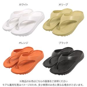 ビーチサンダル レディース 厚底 フリップフロ...の詳細画像1