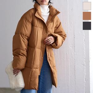 コート レディース ロング キルティング 中綿 ブルゾン