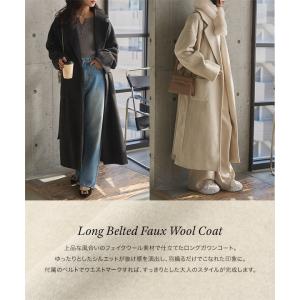 アウター コート レディース ロング 40代 ...の詳細画像4