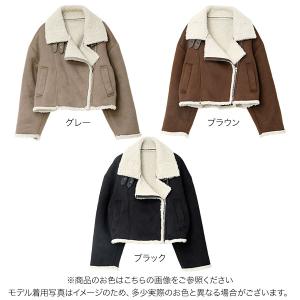 ブルゾン コート レディース 長袖 アウター ...の詳細画像1