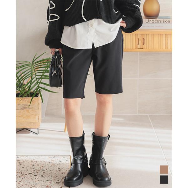 バミューダパンツ ハーフパンツ レディース ショートパンツ 長め 40代 50代 ボトムス きれいめ...