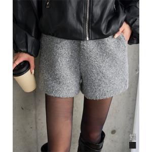 ショートパンツ レディース 40代 ボトムス ボアショートパンツ パンツ ショート丈 ショーパン 30代 M4375｜神戸レタスKOBELETTUCE