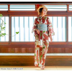 浴衣セット レディース 女性 コットン 浴衣+...の詳細画像4