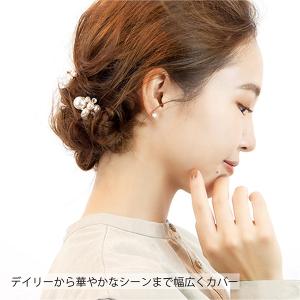 ポニーフック ラインストーン パール 送料無料...の詳細画像1