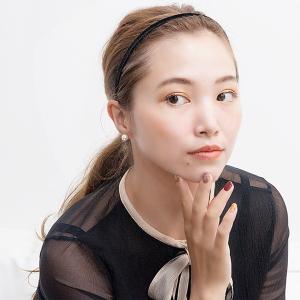 12色☆フリーヘアバンド サイズ調節 細身 ベ...の詳細画像3