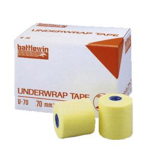 ニチバン バトルウィン アンダーラップ（非粘着）　70mm×12ロール U70
