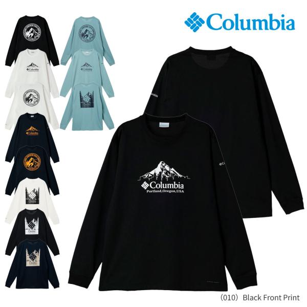 コロンビア columbia アーバンハイクグラフィックロングスリーブTシャツ PM0571