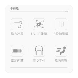 冷風機 冷風扇 卓上 熱中症対策! ポータブル...の詳細画像1