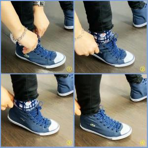 靴ひも ゴム 伸びる 靴紐 100cm 120...の詳細画像4