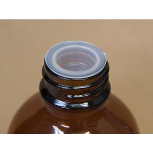 遮光瓶 B3アンバー 1000ml キャップ付の詳細画像4