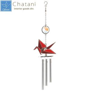 茶谷産業 CRYSTOCRAFT Japonism 折り鶴 チャイム 850-861  同梱不可