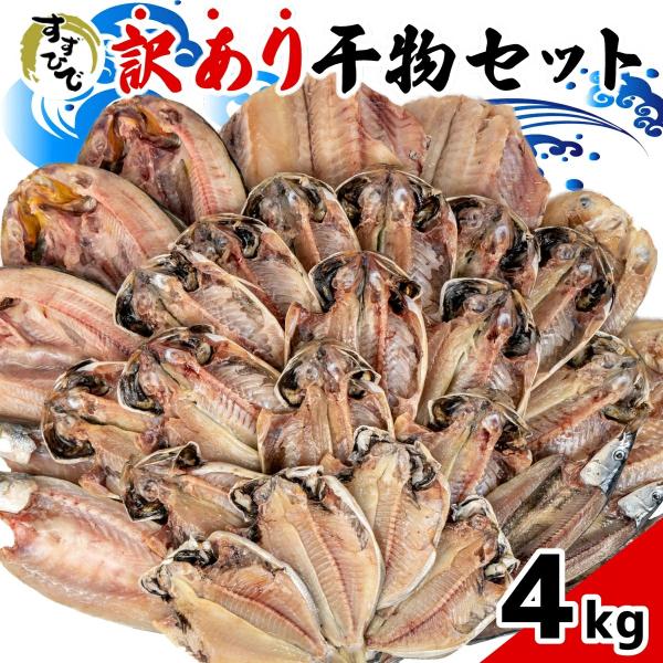 干物 訳あり 詰め合わせ セット おまかせ 4kg ひもの 沼津 魚 すずひで 鈴木博雄商店 大容量