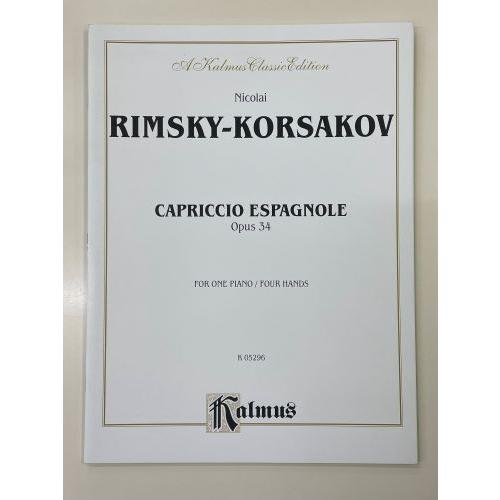 ピアノ連弾／リムスキー・コルサコフ スペイン奇想曲 Op.34 アルフレッド社 在庫処分品