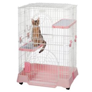 マルカン 猫 ケージ 2段 キャットケージ 猫ケージ 猫用ケージ 大型 猫