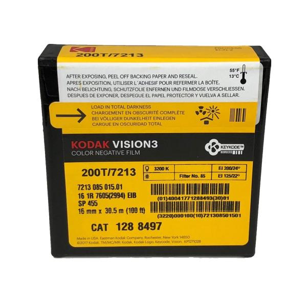 16 mm / 100ft / コダック VISION3 200T カラーネガティブ フィルム 72...