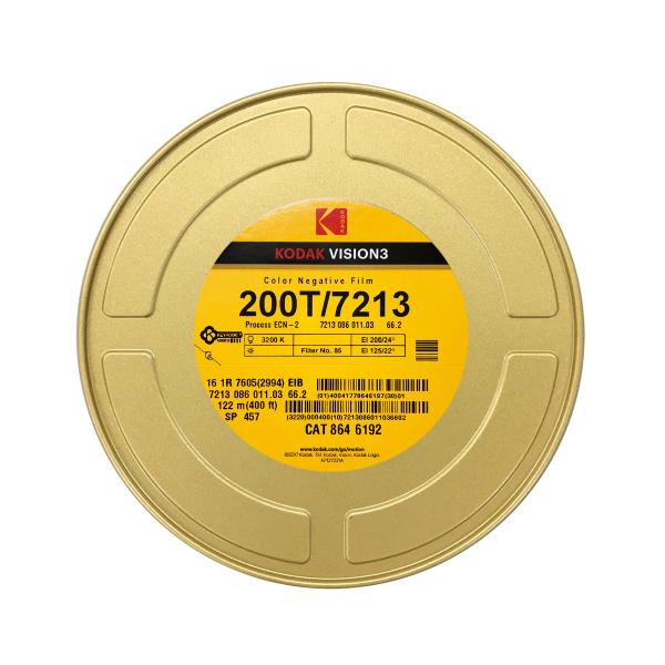 16 mm / 400ft / コダック VISION3 200T カラーネガティブ フィルム 72...