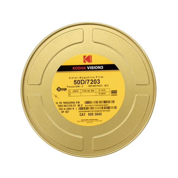 16 mm / 400ft / コダック VISION3 50D カラーネガティブ フィルム 720...