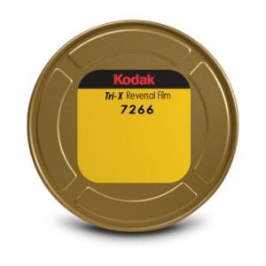 16 mm / 400ft / コダック トライ-X 白黒リバーサル フィルム 7266 / コア巻...