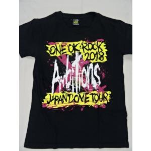 Tシャツ ワンオク ONE OK ROCK ワンオクロック ツアーTシャツ 2018 Anbitions JAPAN DOME TOUR メンズトップス M｜kodakasangyo