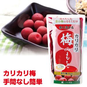 こだま食品 赤く漬かるカリカリ梅の素　梅１キロ用