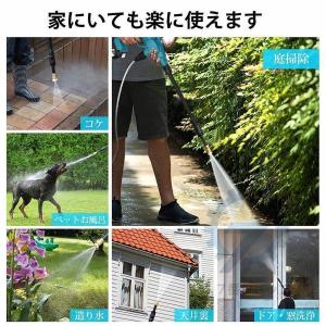2024新発売!高圧洗浄機 コードレス 充電式...の詳細画像1