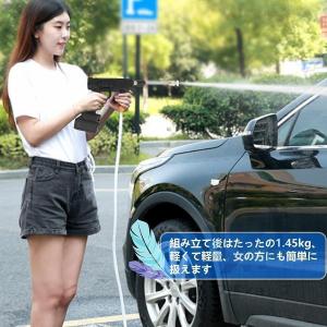 2024新発売!高圧洗浄機 コードレス 充電式...の詳細画像2