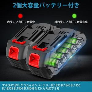 2024新発売!高圧洗浄機 コードレス 充電式...の詳細画像5
