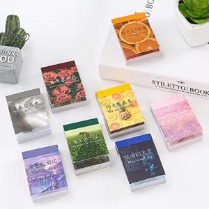 300枚セットシール フレークシール シールノート ステッカー 和紙 可愛いins 風景シール手帳 シールの美化 ミニシール DIY 手帳の飾り (