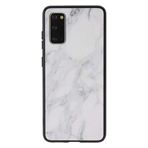 松平商会 イカススマホケース Galaxy S20 5G SC-51A SCG01 大理石調 背面9H ガラスケース カバー ガラス 耐衝撃