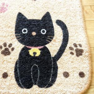 黒猫 マット 45×180 洗える バスマット...の詳細画像3