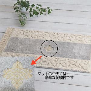 国産 北欧 玄関マット ラグマット 50×90...の詳細画像2