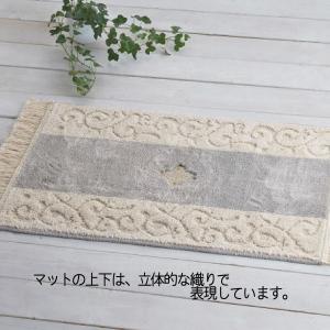 国産 北欧 玄関マット ラグマット 50×90...の詳細画像4