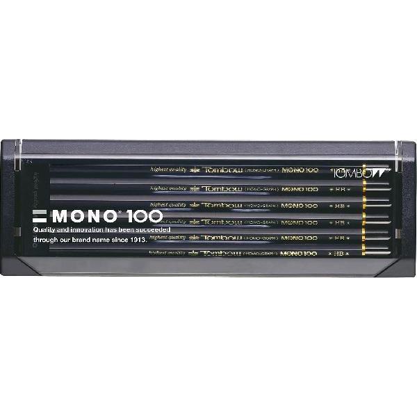 トンボ鉛筆　TOMBO　鉛筆 F MONO-100F　製図　デッサン　MONO-100 12本