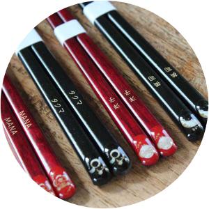 箸 干支 はし えと 金・銀 CHOPSTIC...の詳細画像3