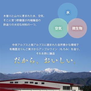 リンゴ酢 りんご酢 純リンゴ酢 美濃 有機純り...の詳細画像5