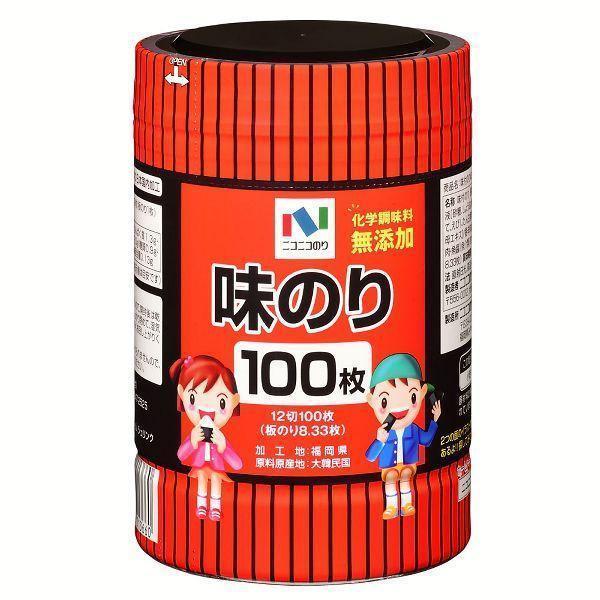 味付のり 海苔 味のり 卓上 12切100枚  ご飯のお供 1366 (D)(B)
