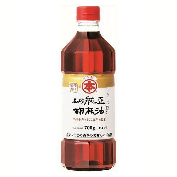 ごま油 700g 圧搾純正胡麻油 ペットボトル ゴマ油 胡麻油 竹本油脂