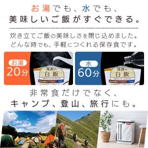 非常食 米 ご飯 アルファ米 保存食 尾西 ア...の詳細画像2